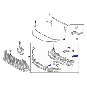 Toyota OE - Front Lower Grille