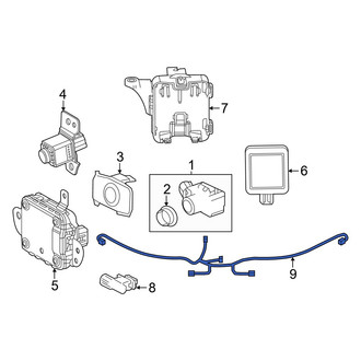 Toyota OE - Front Parking Aid System Wiring Harness