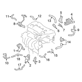 Toyota OE - Cooling - Radiator & Components (Thermostat & Hoses)