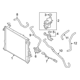 Toyota OE - Inverter Cooling Components