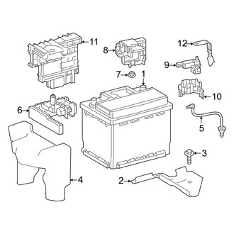 Toyota OE - Electrical - Battery (Conventional)