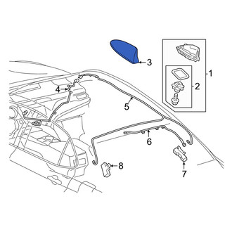 Toyota OE - Radio Antenna Cover