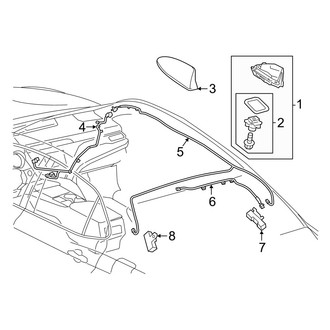 Toyota OE - Electrical - Antenna