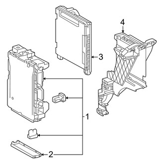 Toyota OE - Electrical - Fuse & Relay (Instrument Panel)