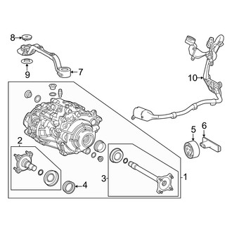 Toyota OE - Electrical Components (Rear Drive Motor), (AWD)