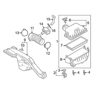 Toyota OE - Engine / Transaxle - Air Intake