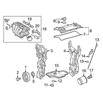 Toyota OE - Engine / Transaxle - Engine Parts