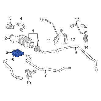 Toyota OE - Exhaust Control Valve