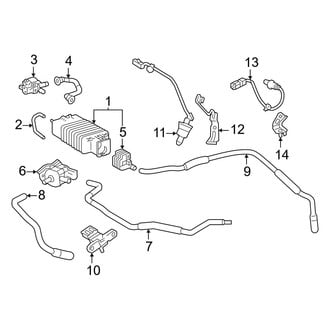 Toyota OE - Emission System - Emission Components