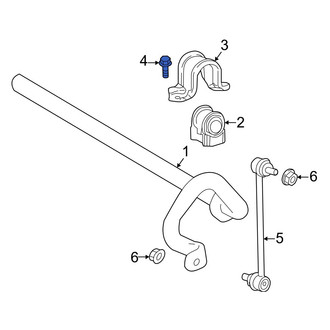 Toyota OE - Suspension Stabilizer Bar Bracket Bolt