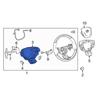 Toyota OE - Steering Wheel Back Cover