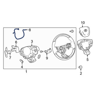 Toyota OE - Steering Wheel Wiring Harness