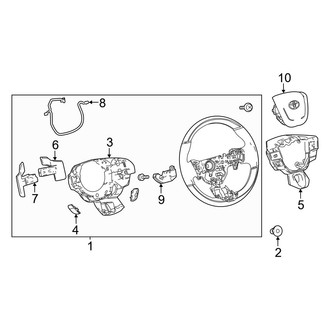 Toyota OE - Steering Wheel & Trim
