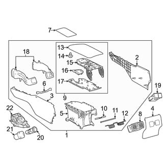 Toyota OE - Center Console (Console & Trim)