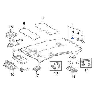 Toyota OE - Headliner Clip