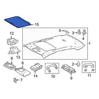 Toyota OE - Sunroof Cover