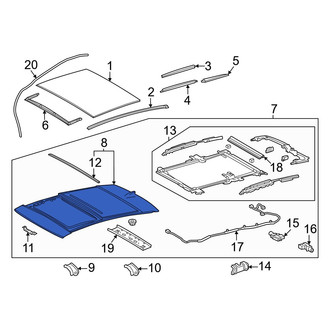 Toyota OE - Sunroof Assembly