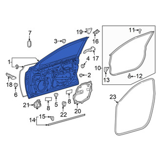 Toyota OE - Front Right Door Shell