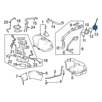 Toyota OE - Fuel Tank Cap