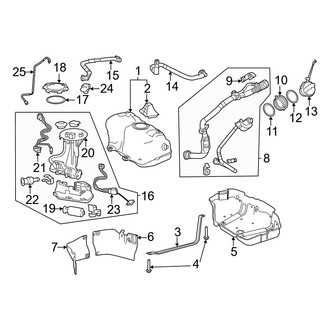 Toyota OE - Fuel System Components
