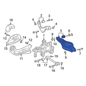 Toyota OE - Rear Lower Rearward Suspension Control Arm