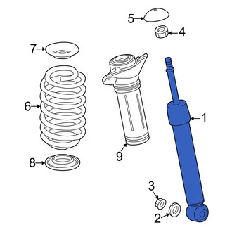Toyota OE - Rear Suspension Shock Absorber