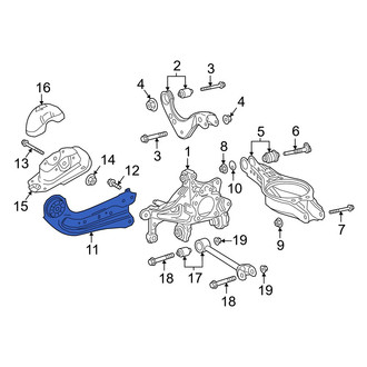 Toyota OE - Rear Right Suspension Trailing Arm