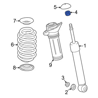 Toyota OE - Upper Suspension Shock Absorber Nut