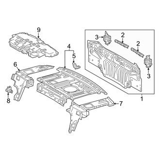 Toyota OE - Rear Body & Floor - Rear Body