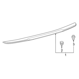 Toyota OE - Trunk Lid - Spoiler (Nightshade / SE / XSE)