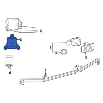 Toyota OE - Blind Spot Detection System Warning Sensor Bracket