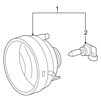 Toyota OE - Front Lamps - Fog Lamps