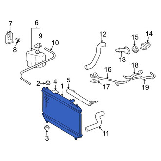Toyota OE - Radiator