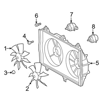 Toyota OE - Cooling Fan (3.3L)