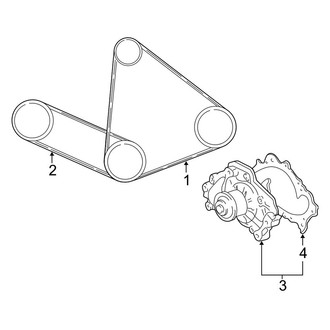 Toyota OE - Cooling - Belts & Pulleys (SE / SLE 3.3L)