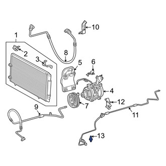 Toyota OE - HVAC Pressure Switch