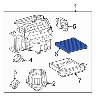 Toyota OE - Cabin Air Filter