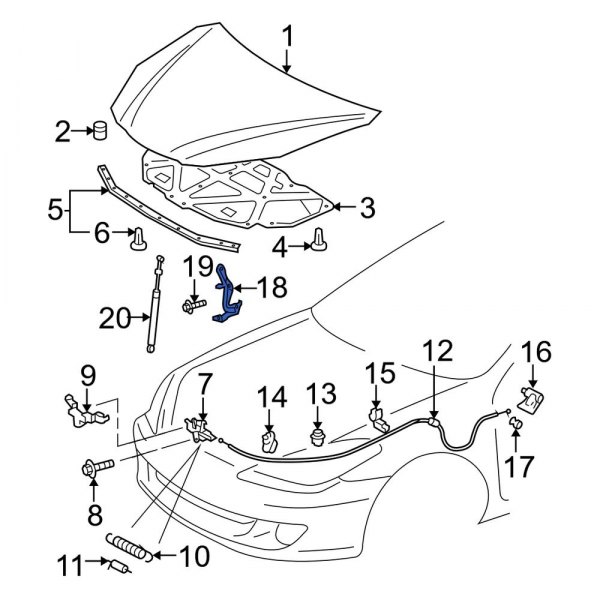 Hood Hinge