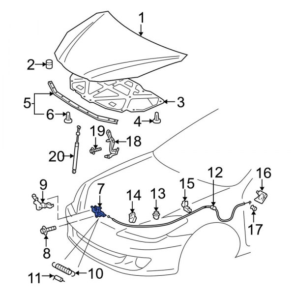 Hood Latch