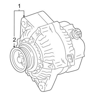 Toyota OE - Electrical - Alternator (2.4L)