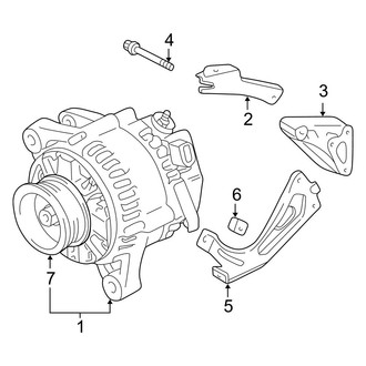 Toyota OE - Electrical - Alternator (3.3L)