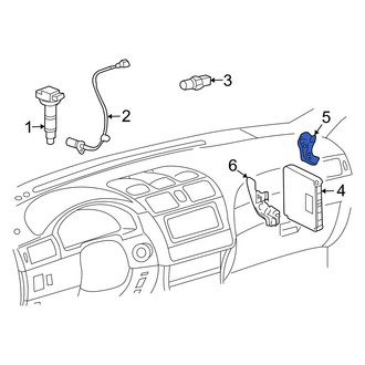 Toyota OE - Upper Engine Control Module (ECM) Bracket