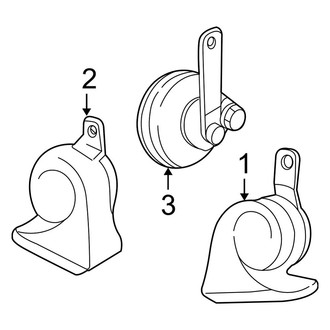 Toyota OE - Electrical - Horn