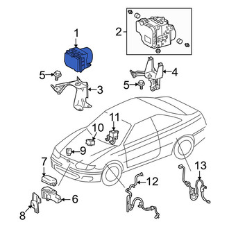 Toyota OE - ABS Hydraulic Assembly