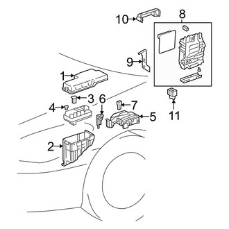 Toyota OE - Electrical Components (Instrument Panel)