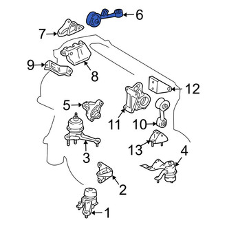 Toyota OE - Engine Torque Strut