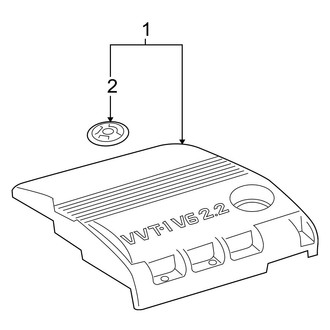 Toyota OE - Engine / Transaxle - Engine Appearance Cover (3.3L)