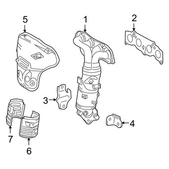 Toyota OE - Exhaust System - Manifold (2.4L)