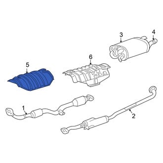 Toyota OE - Front Floor Pan Heat Shield