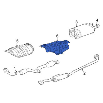 Toyota OE - Rear Floor Pan Heat Shield